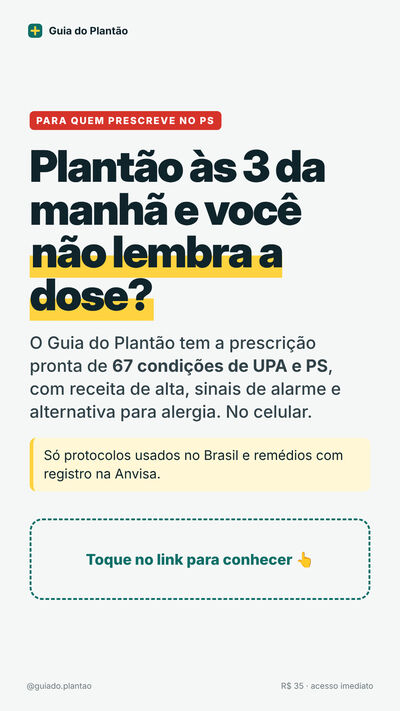 Story: plantão às 3 da manhã